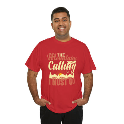 "The Mountains Are Calling" T-Shirt - Weave Got Gifts - Unique Gifts You Won’t Find Anywhere Else!