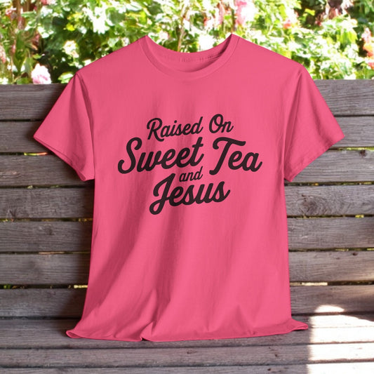 Sweet Tea and Jesus Shirt – Southern Christian Faith Tee