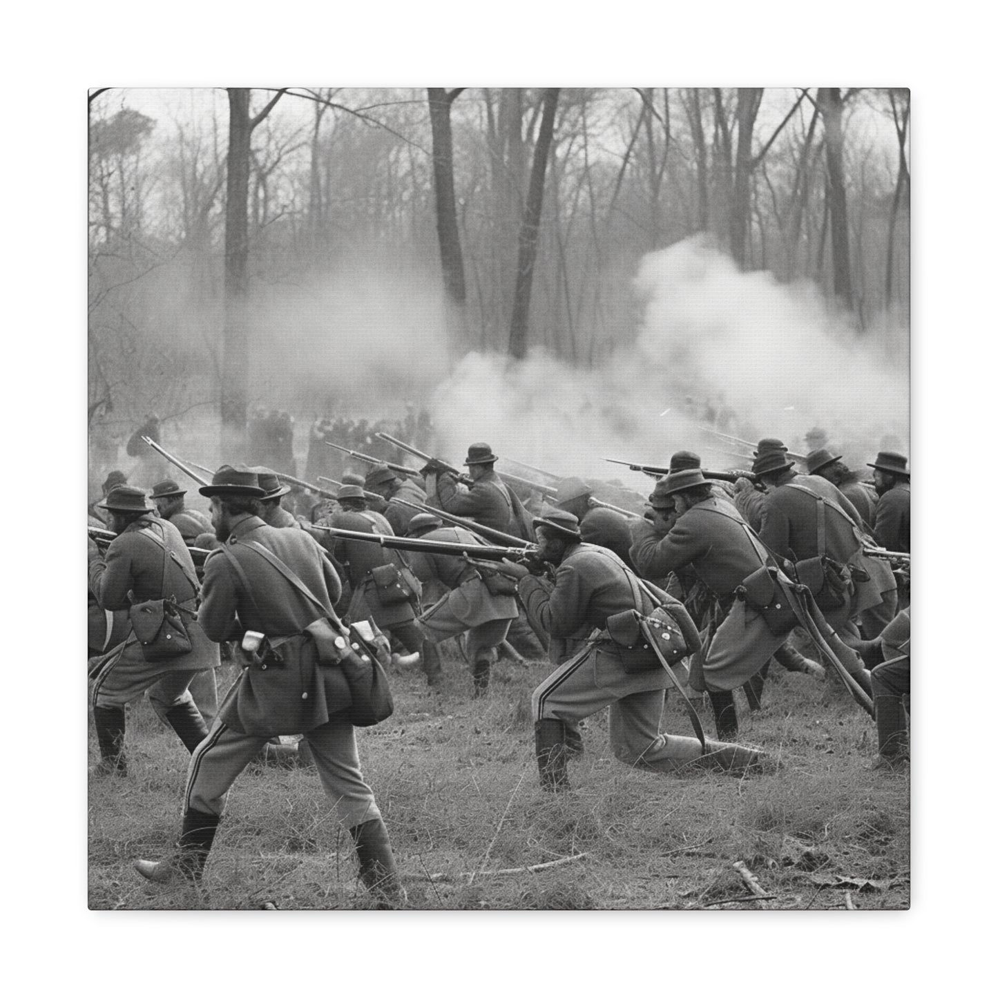 Historic U.S. Civil War wall decor
