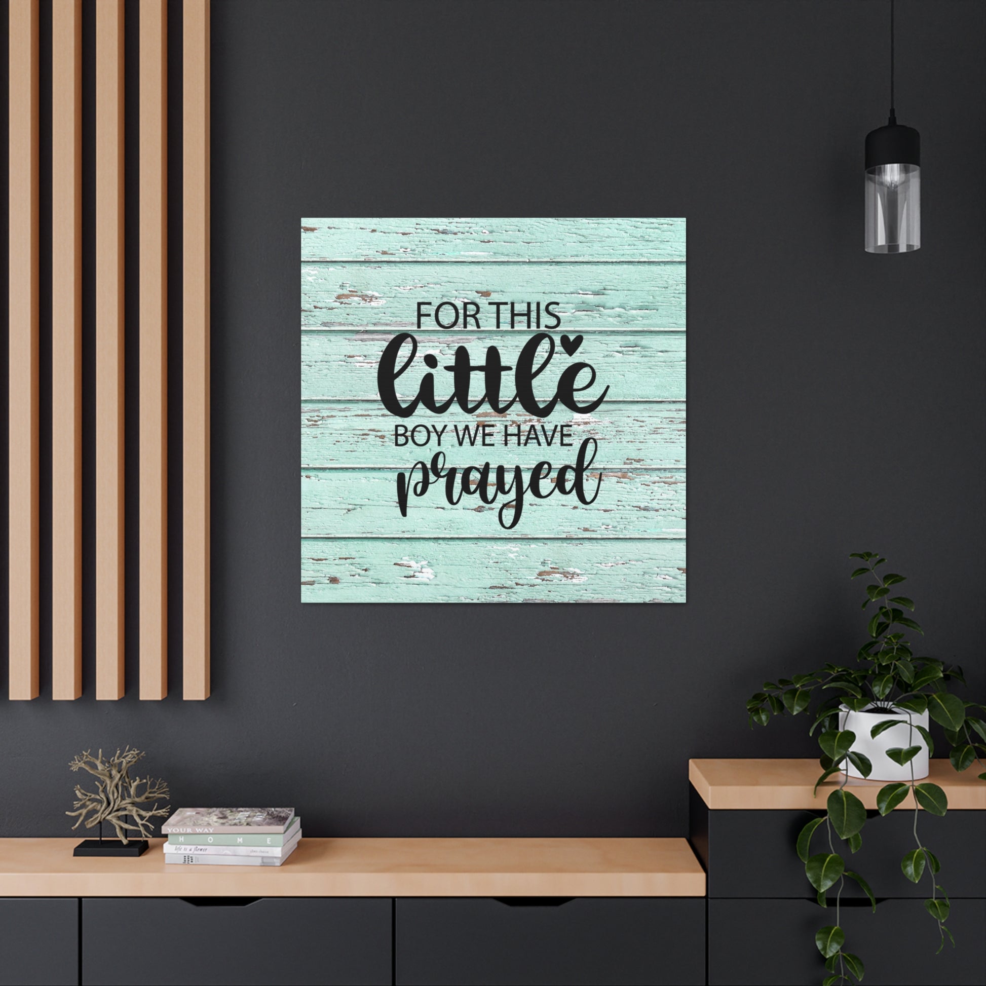 "For This Little Boy, We Have Prayed" Wall Art - Weave Got Gifts - Unique Gifts You Won’t Find Anywhere Else!