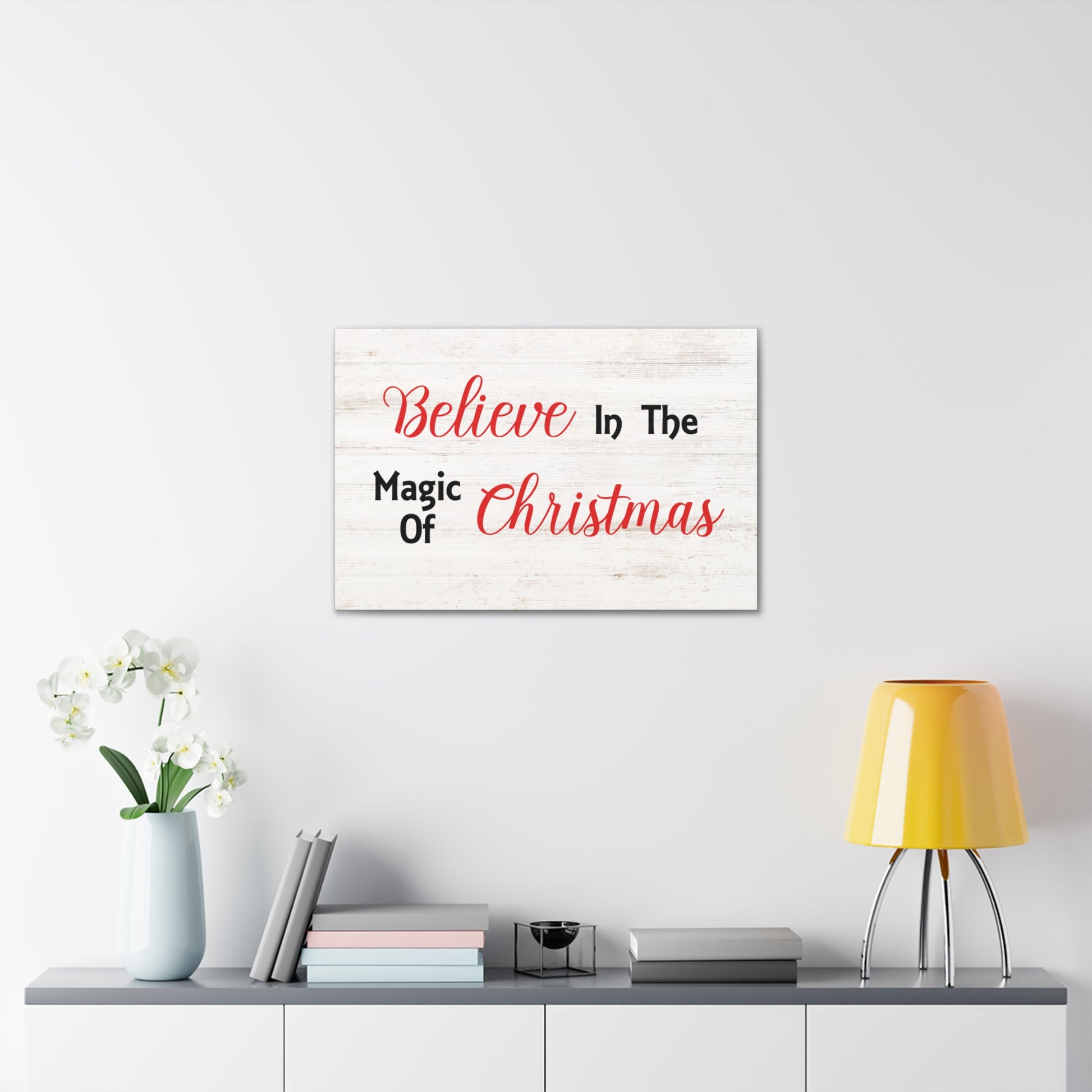 "Believe In The Magic Of Christmas" Wall Art - Weave Got Gifts - Unique Gifts You Won’t Find Anywhere Else!