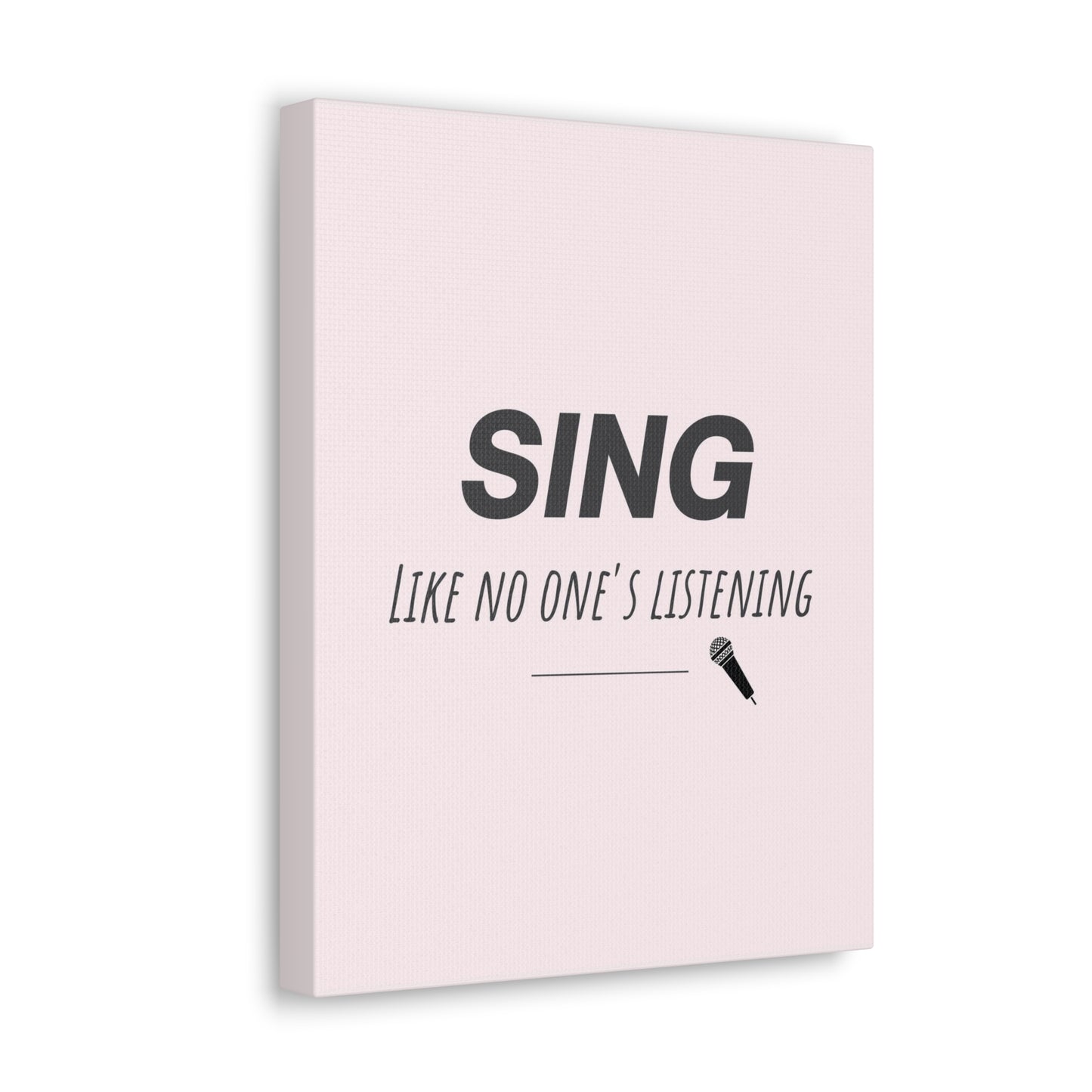 "Sing Like No One's Listening" Wall Art - Weave Got Gifts - Unique Gifts You Won’t Find Anywhere Else!