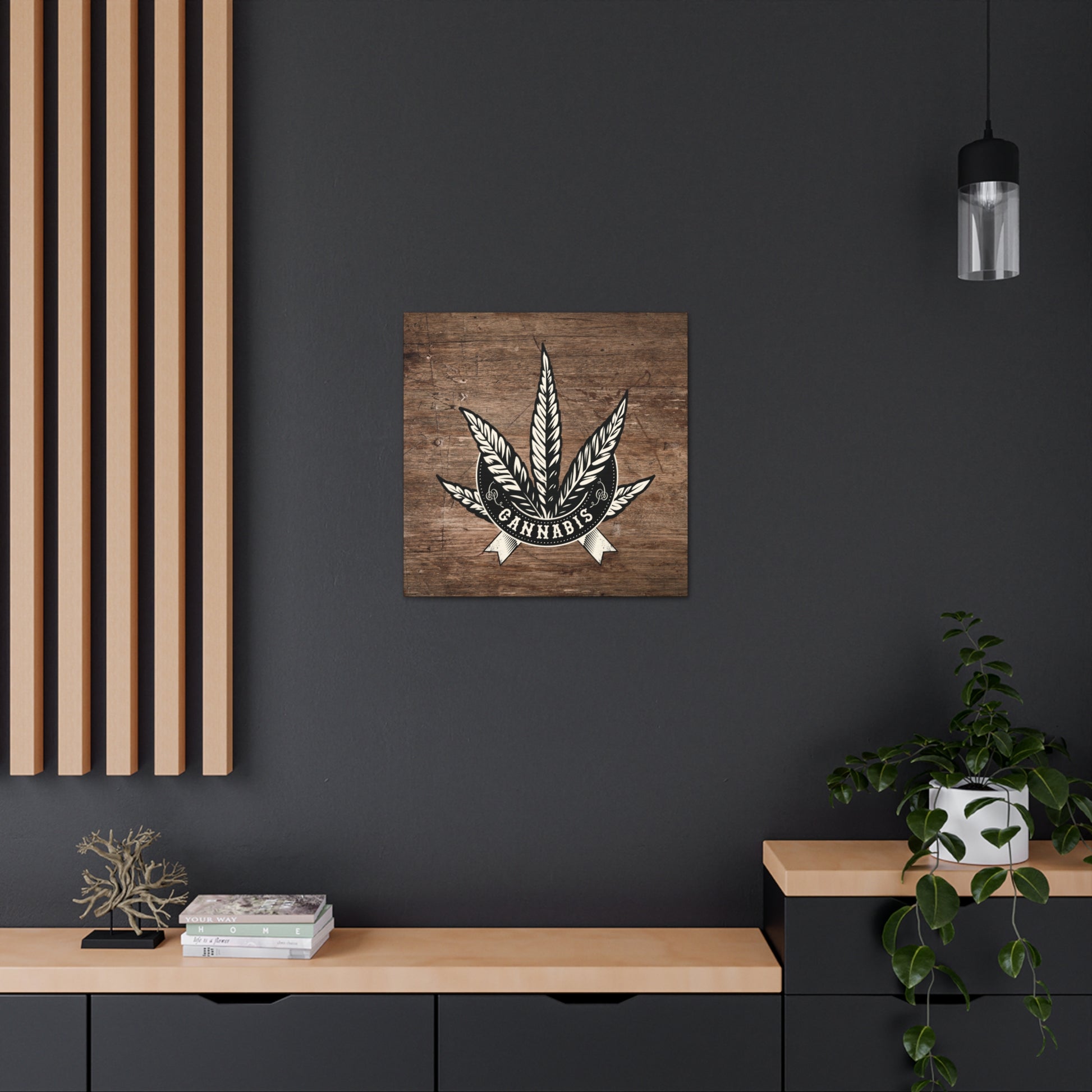 "Vintage Cannabis" Wall Art - Weave Got Gifts - Unique Gifts You Won’t Find Anywhere Else!