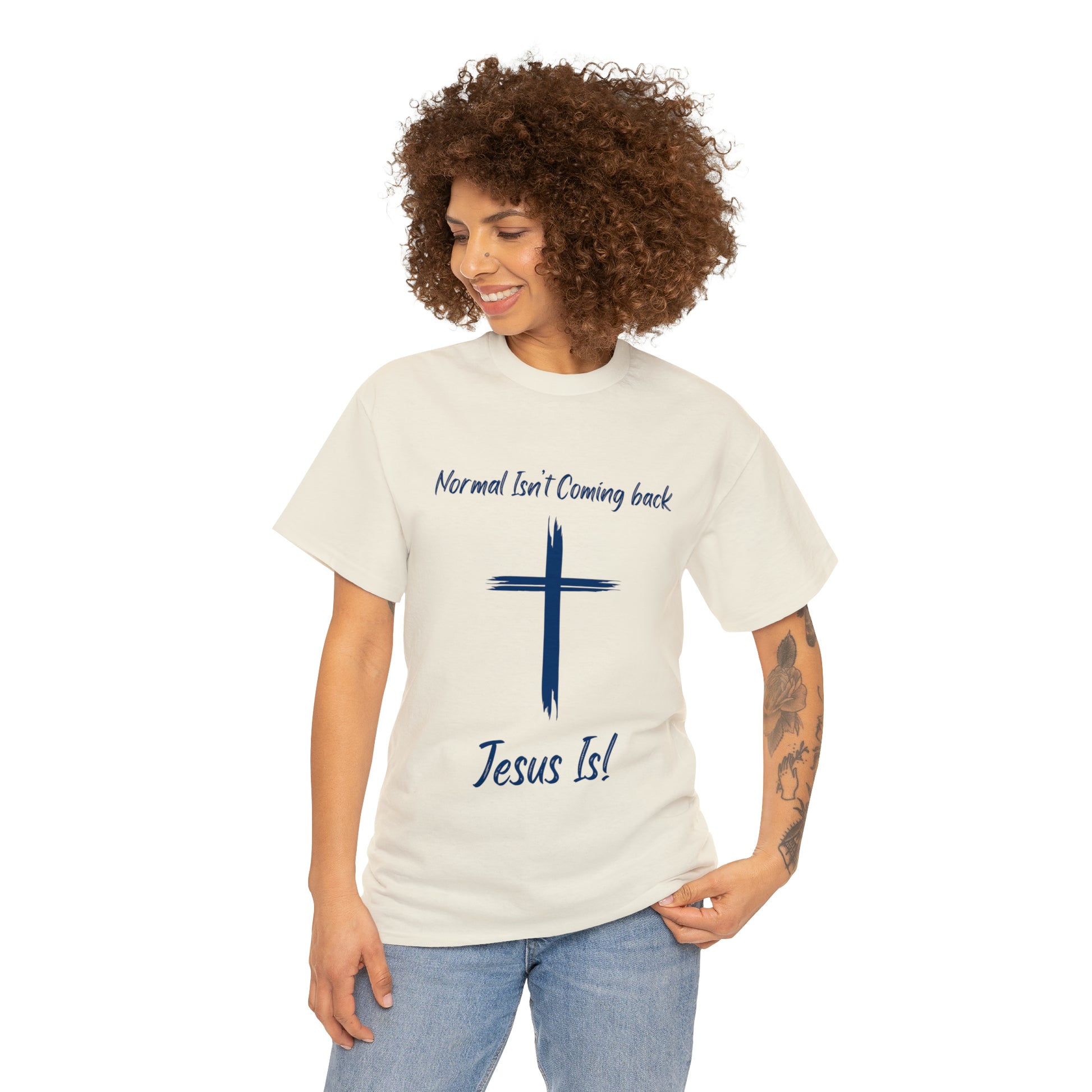 "Normal Isn't Coming Back, Jesus Is" T-Shirt - Weave Got Gifts - Unique Gifts You Won’t Find Anywhere Else!