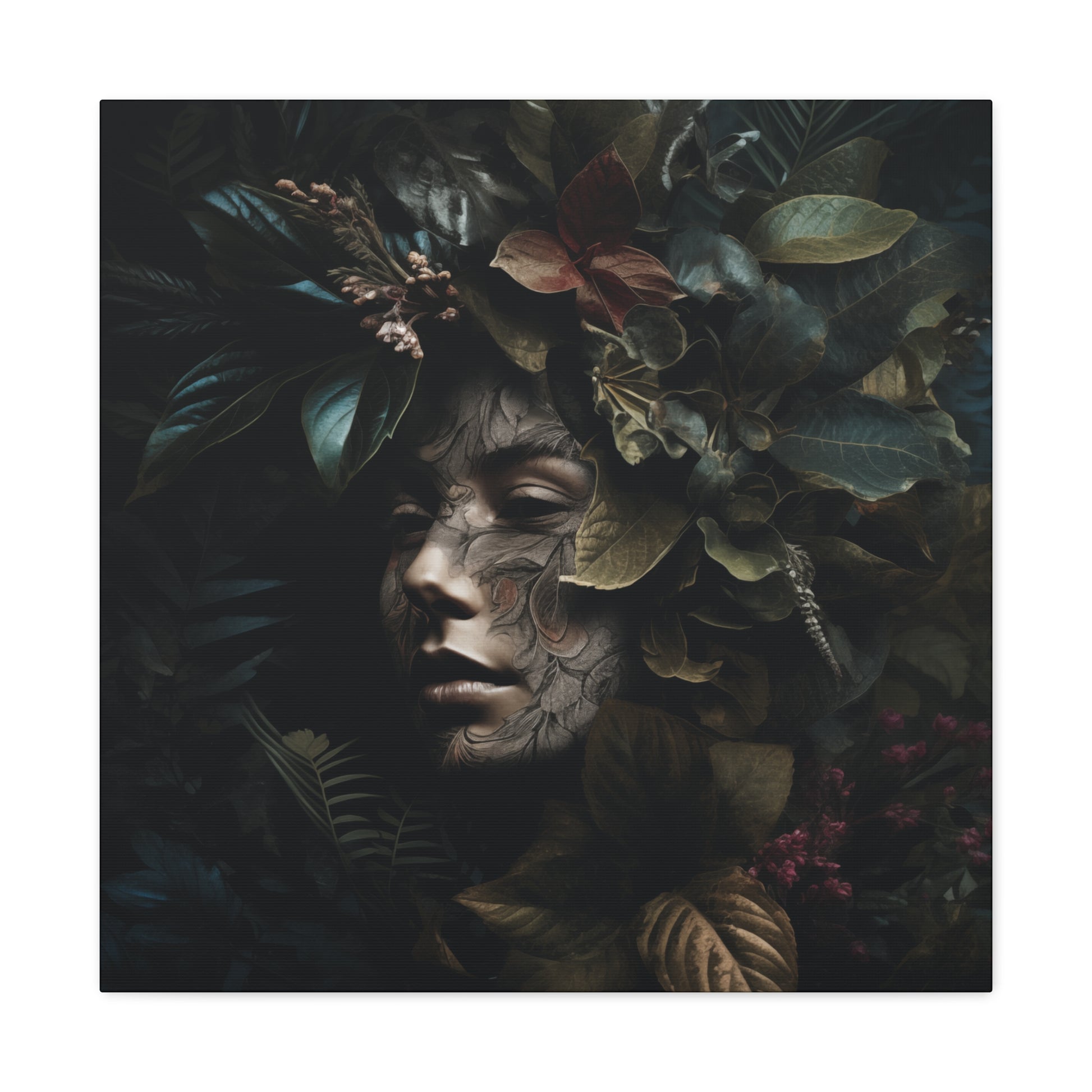 mother nature canvas print