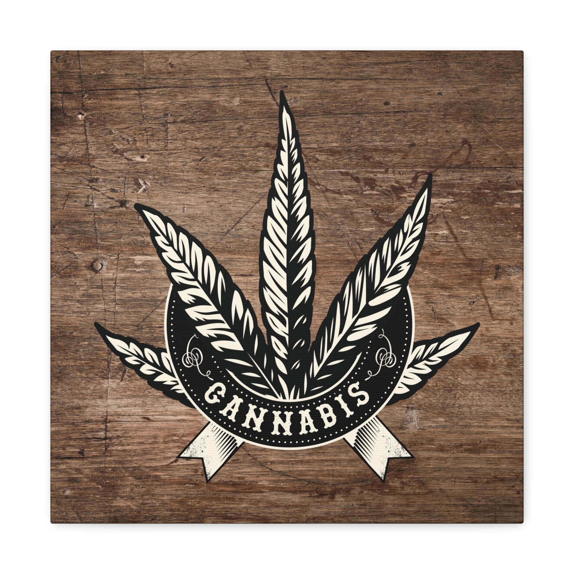"Vintage Cannabis" Wall Art - Weave Got Gifts - Unique Gifts You Won’t Find Anywhere Else!