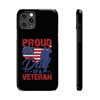 "Proud Dad Of A Veteran" Iphone Case - Weave Got Gifts - Unique Gifts You Won’t Find Anywhere Else!