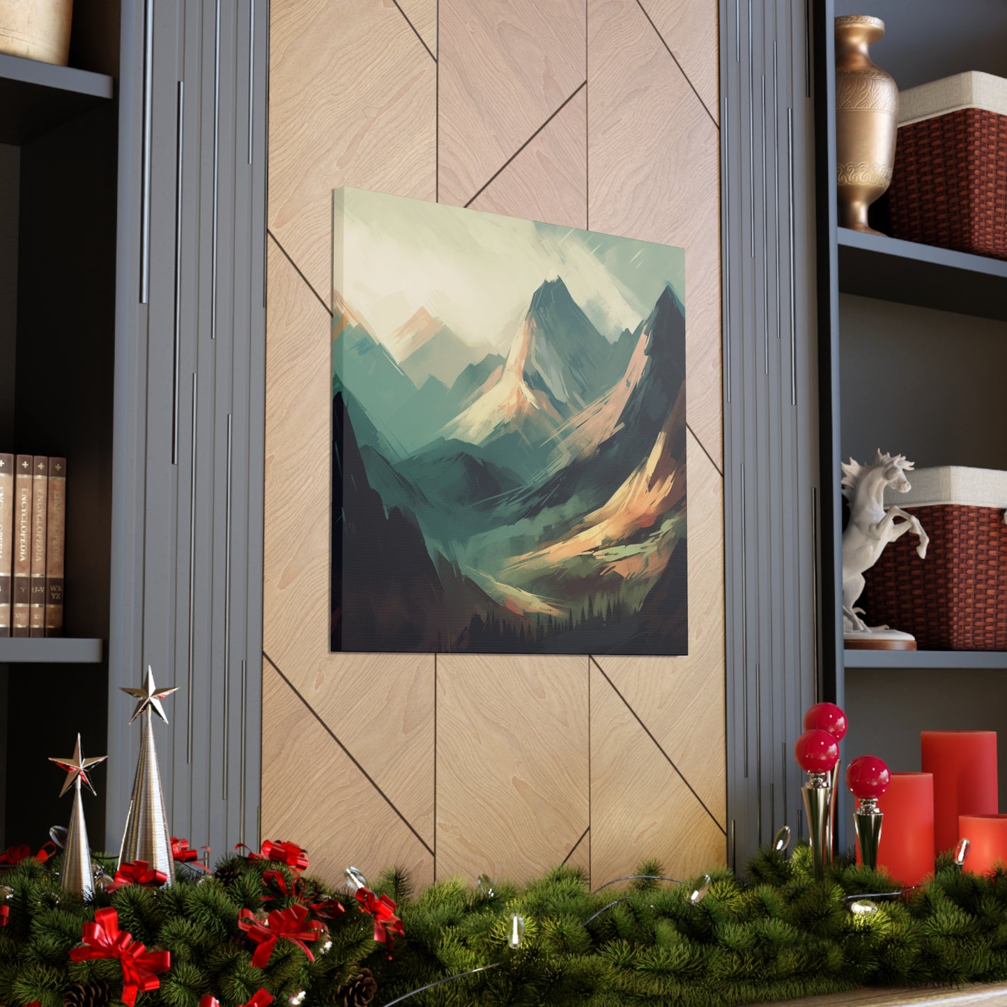 "Colorful Mountains" Wall Art - Weave Got Gifts - Unique Gifts You Won’t Find Anywhere Else!