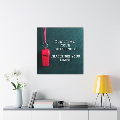 "Don't Limit Your Challenges" Wall Art - Weave Got Gifts - Unique Gifts You Won’t Find Anywhere Else!