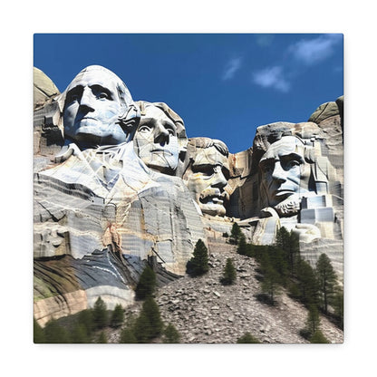 Mount Rushmore canvas decor for patriotic home interiors
