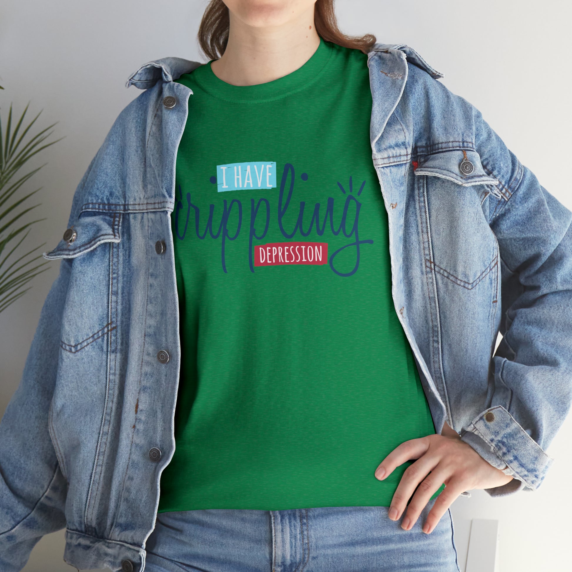 "I Have Crippling Depression" T-Shirt - Weave Got Gifts - Unique Gifts You Won’t Find Anywhere Else!