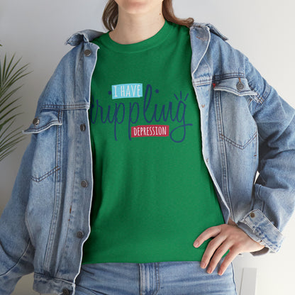 "I Have Crippling Depression" T-Shirt - Weave Got Gifts - Unique Gifts You Won’t Find Anywhere Else!