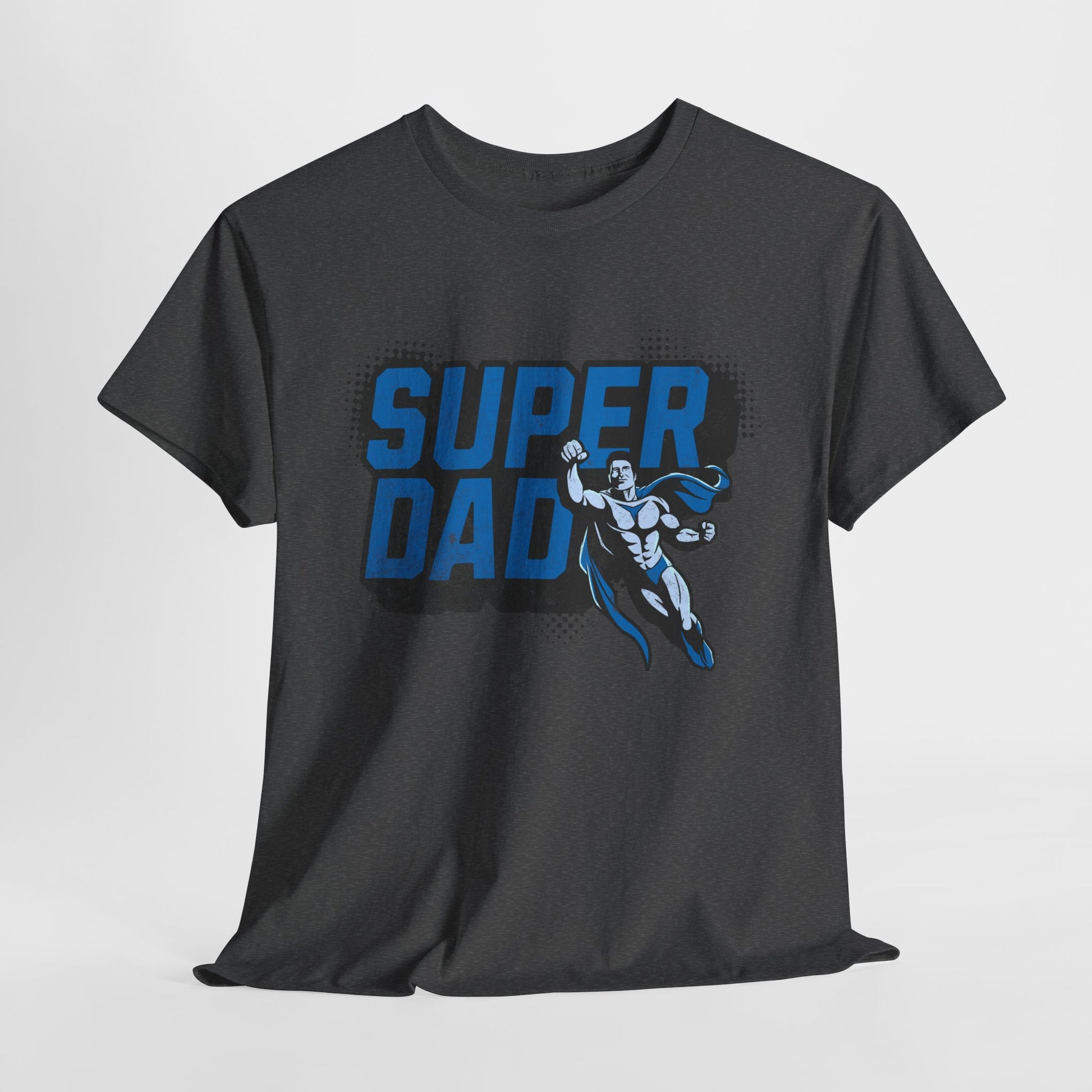 rustic superhero dad t shirt

