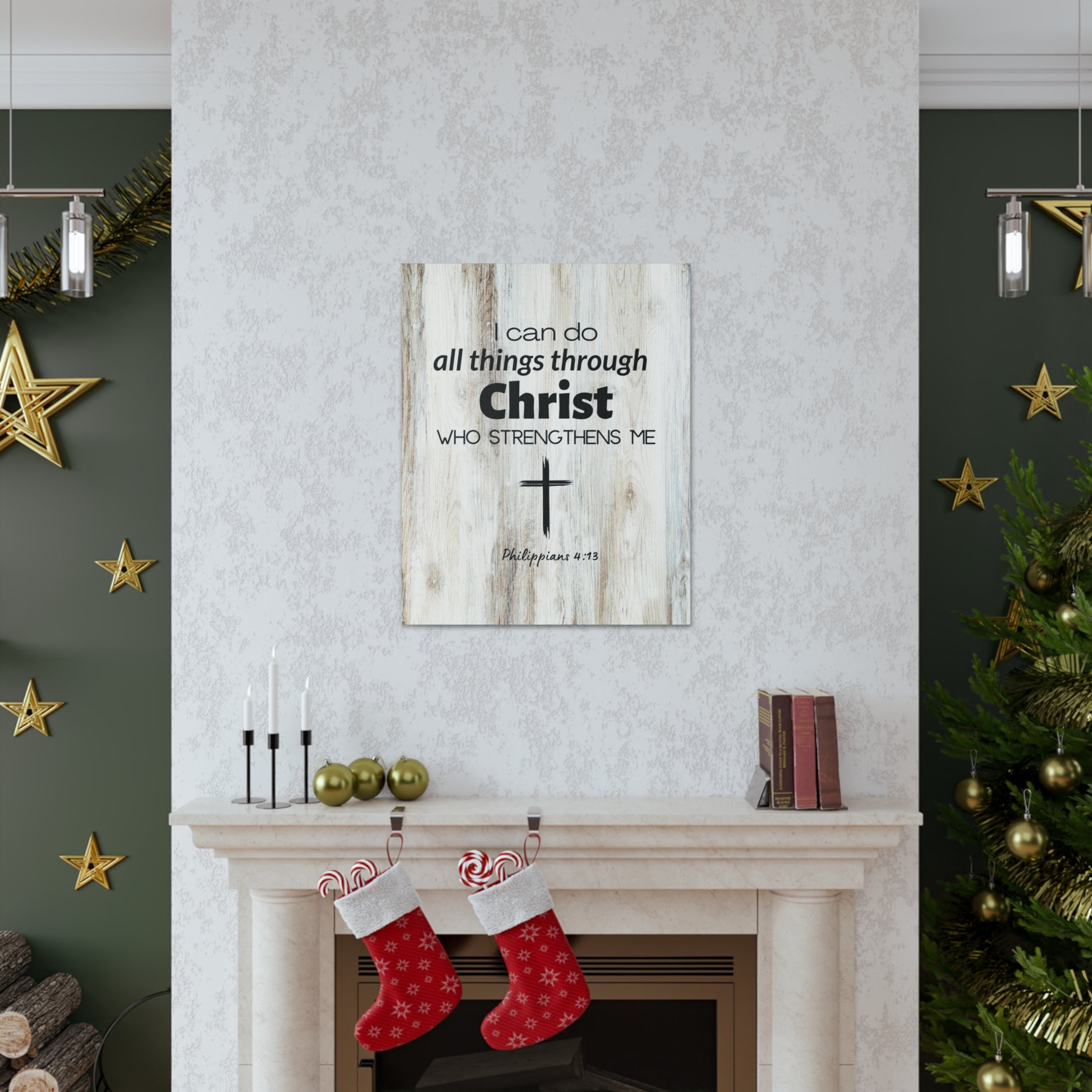 "I Can Do All Things Through Christ" Wall Print - Weave Got Gifts - Unique Gifts You Won’t Find Anywhere Else!