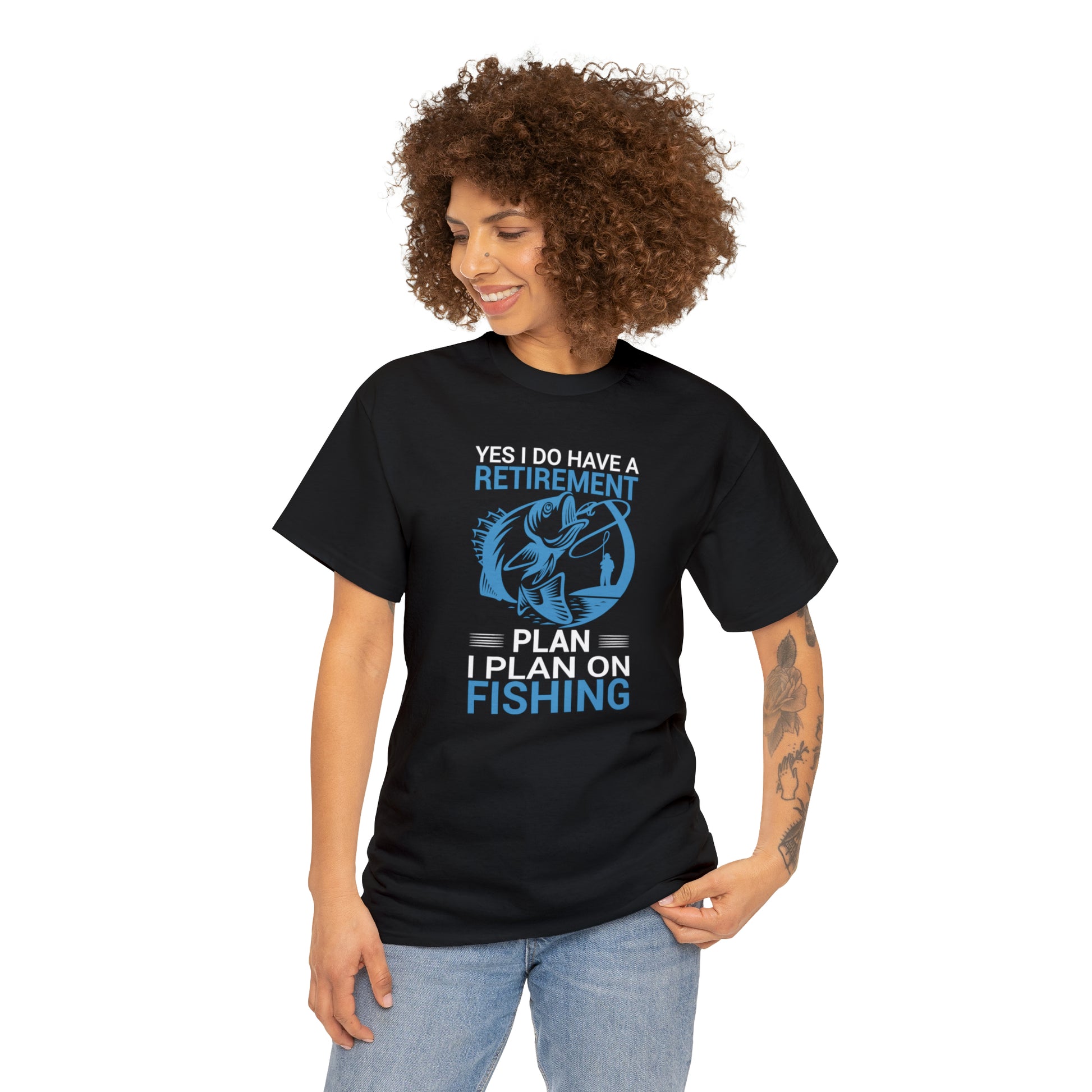 "Fishing Retirement Plan" T-Shirt - Weave Got Gifts - Unique Gifts You Won’t Find Anywhere Else!