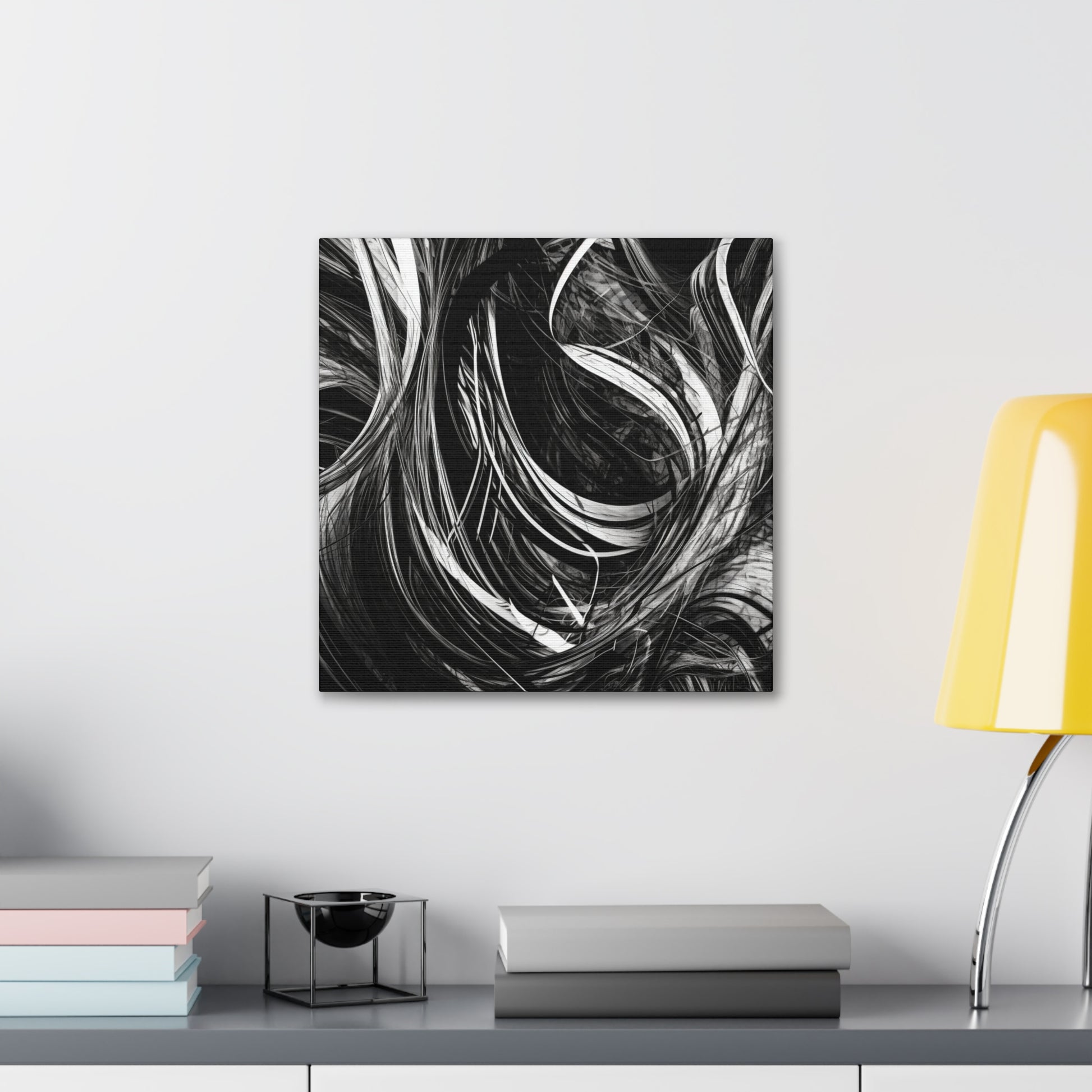 "Black & White Abstract" Wall Art - Weave Got Gifts - Unique Gifts You Won’t Find Anywhere Else!