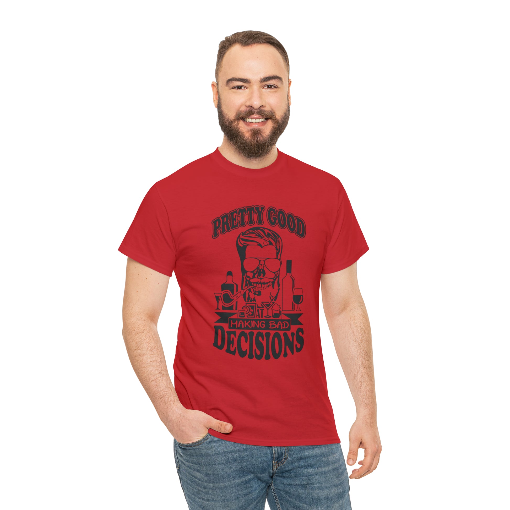 "Pretty Good At Making Bad Decisions" T-Shirt - Weave Got Gifts - Unique Gifts You Won’t Find Anywhere Else!
