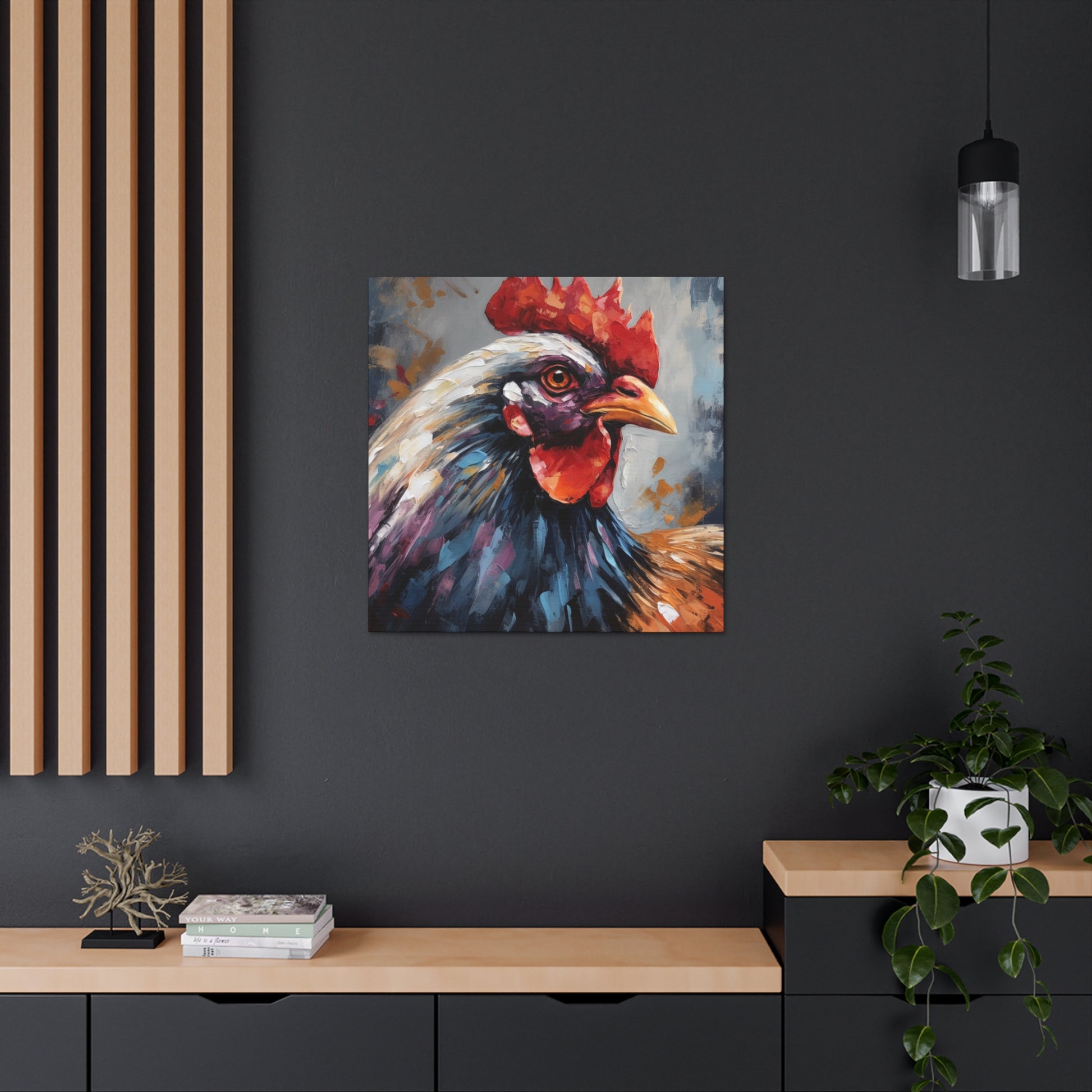 "Farm Chicken" Wall Art - Weave Got Gifts - Unique Gifts You Won’t Find Anywhere Else!