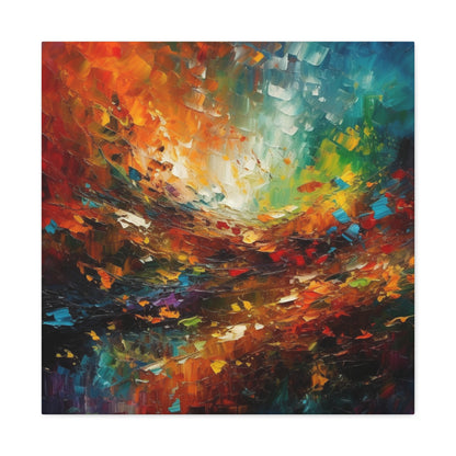 "Colorful Abstract Painting" Wall Art - Weave Got Gifts - Unique Gifts You Won’t Find Anywhere Else!