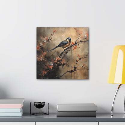 "Bird In Nature Wabi Sabi" Wall Art - Weave Got Gifts - Unique Gifts You Won’t Find Anywhere Else!