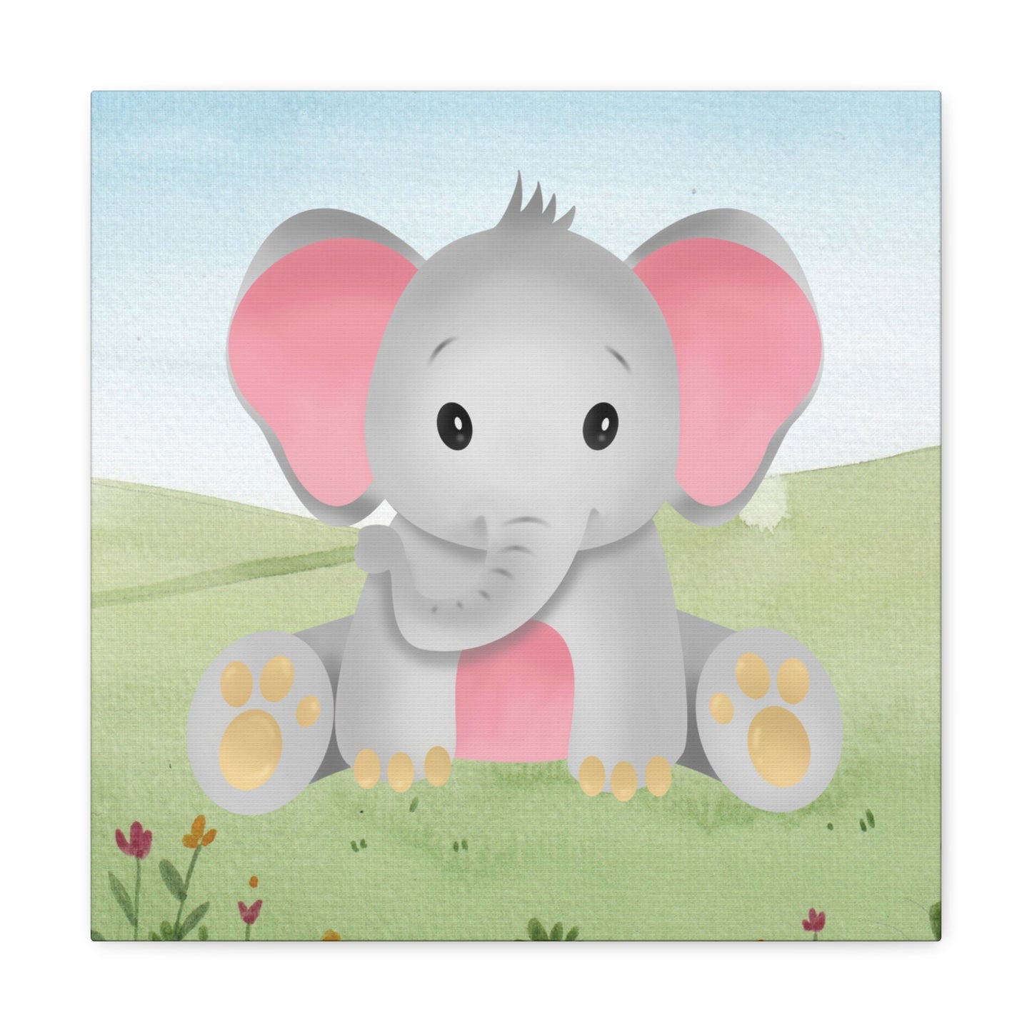 "Baby Elephant" Wall Art - Weave Got Gifts - Unique Gifts You Won’t Find Anywhere Else!