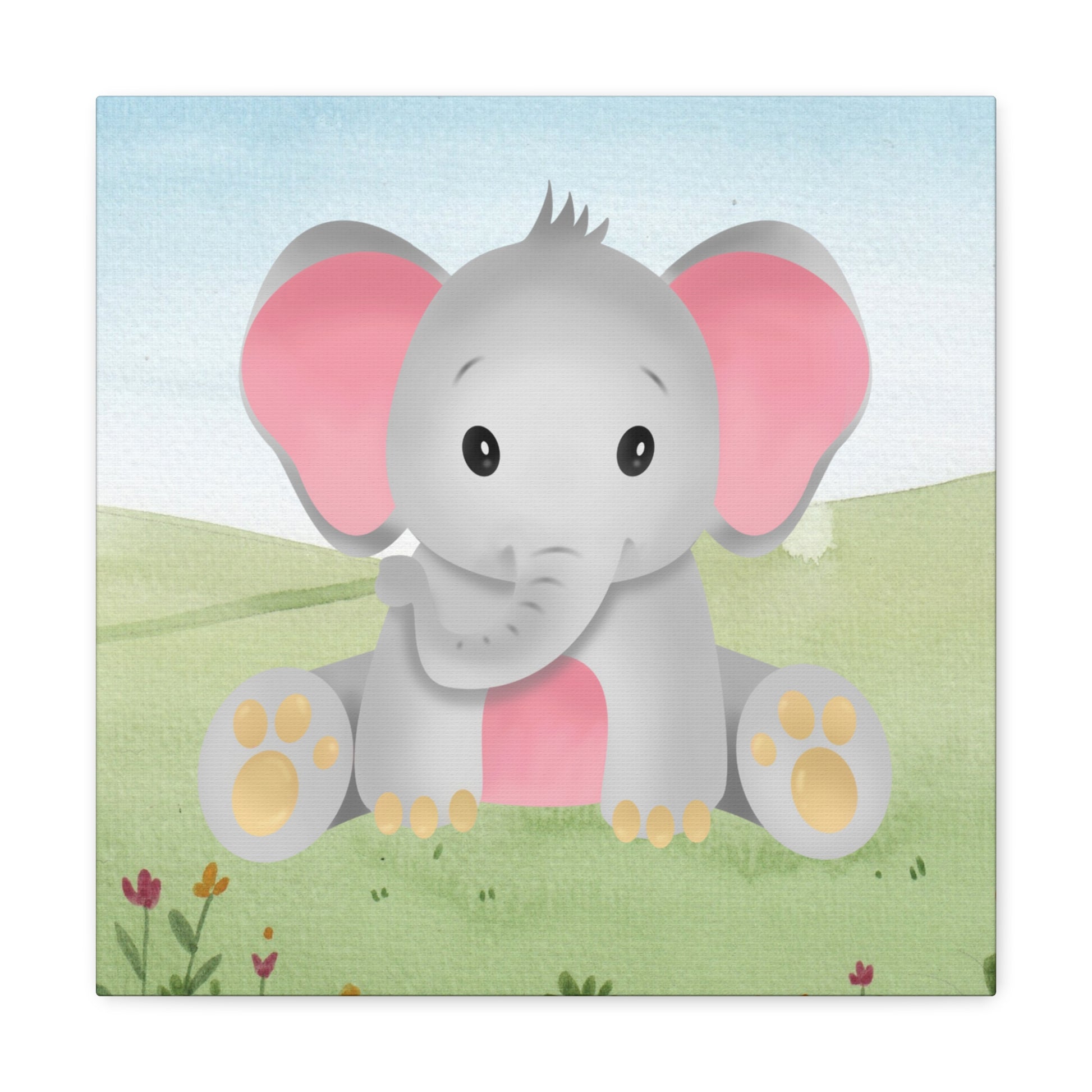 "Baby Elephant" Wall Art - Weave Got Gifts - Unique Gifts You Won’t Find Anywhere Else!