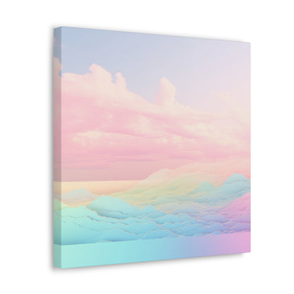 "Rainbow Clouds Abstract" Wall Art - Weave Got Gifts - Unique Gifts You Won’t Find Anywhere Else!