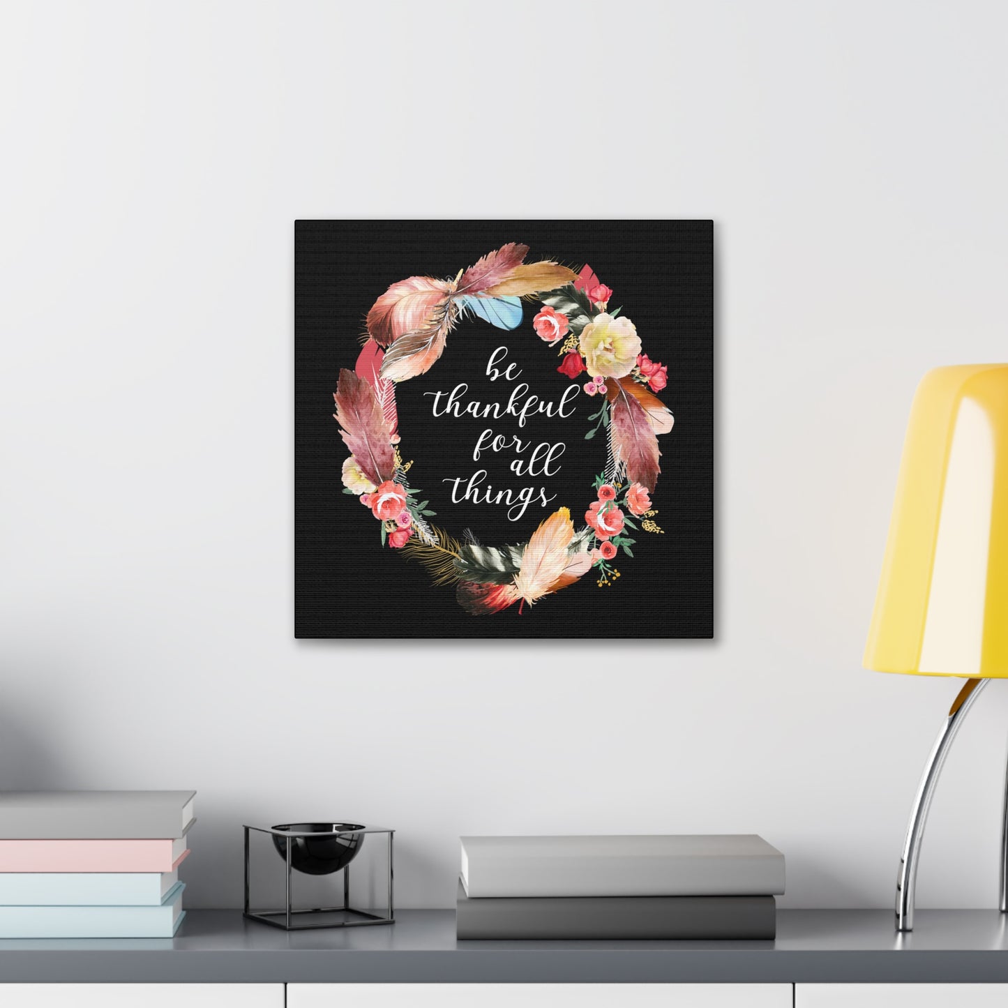 "Be Thankful For All Things" Wall Art - Weave Got Gifts - Unique Gifts You Won’t Find Anywhere Else!