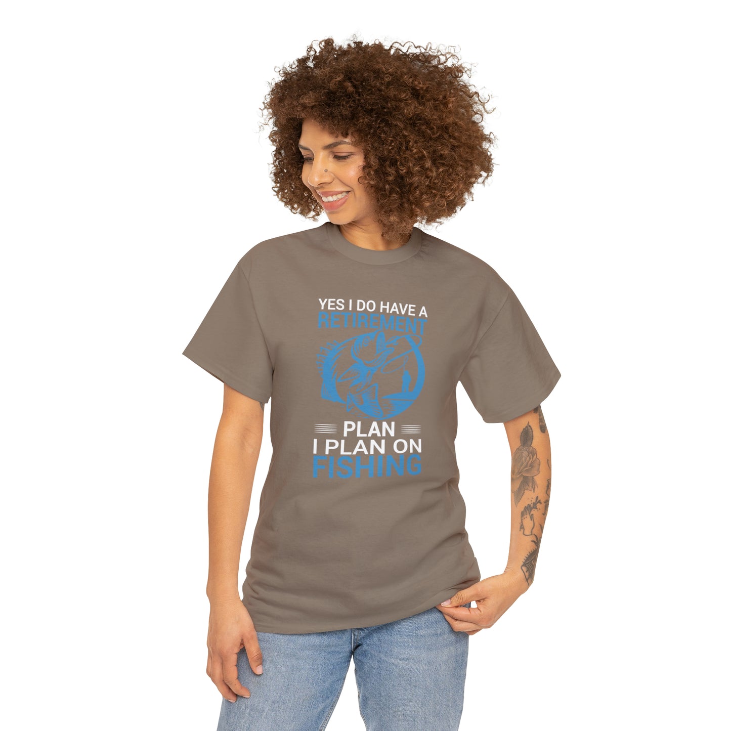 "Fishing Retirement Plan" T-Shirt - Weave Got Gifts - Unique Gifts You Won’t Find Anywhere Else!