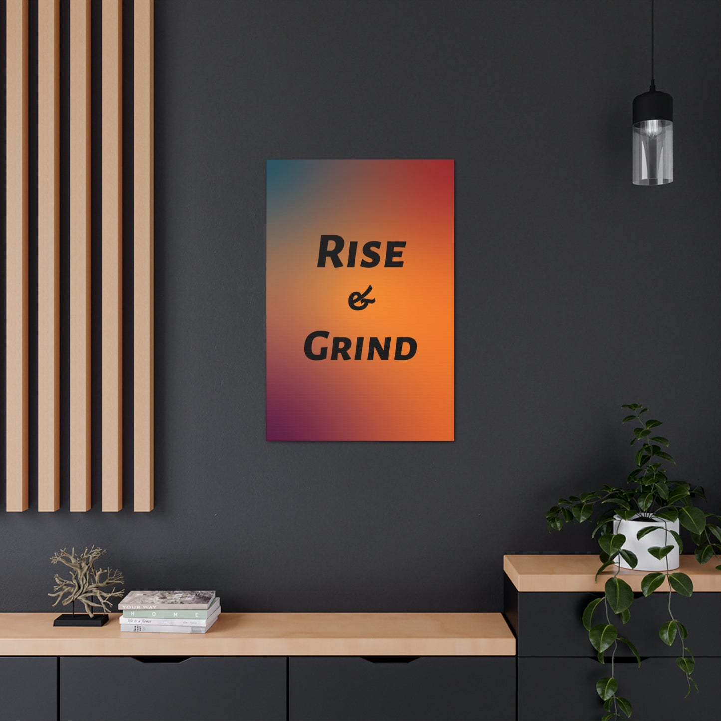 "Rise & Grind" Wall Art - Weave Got Gifts - Unique Gifts You Won’t Find Anywhere Else!