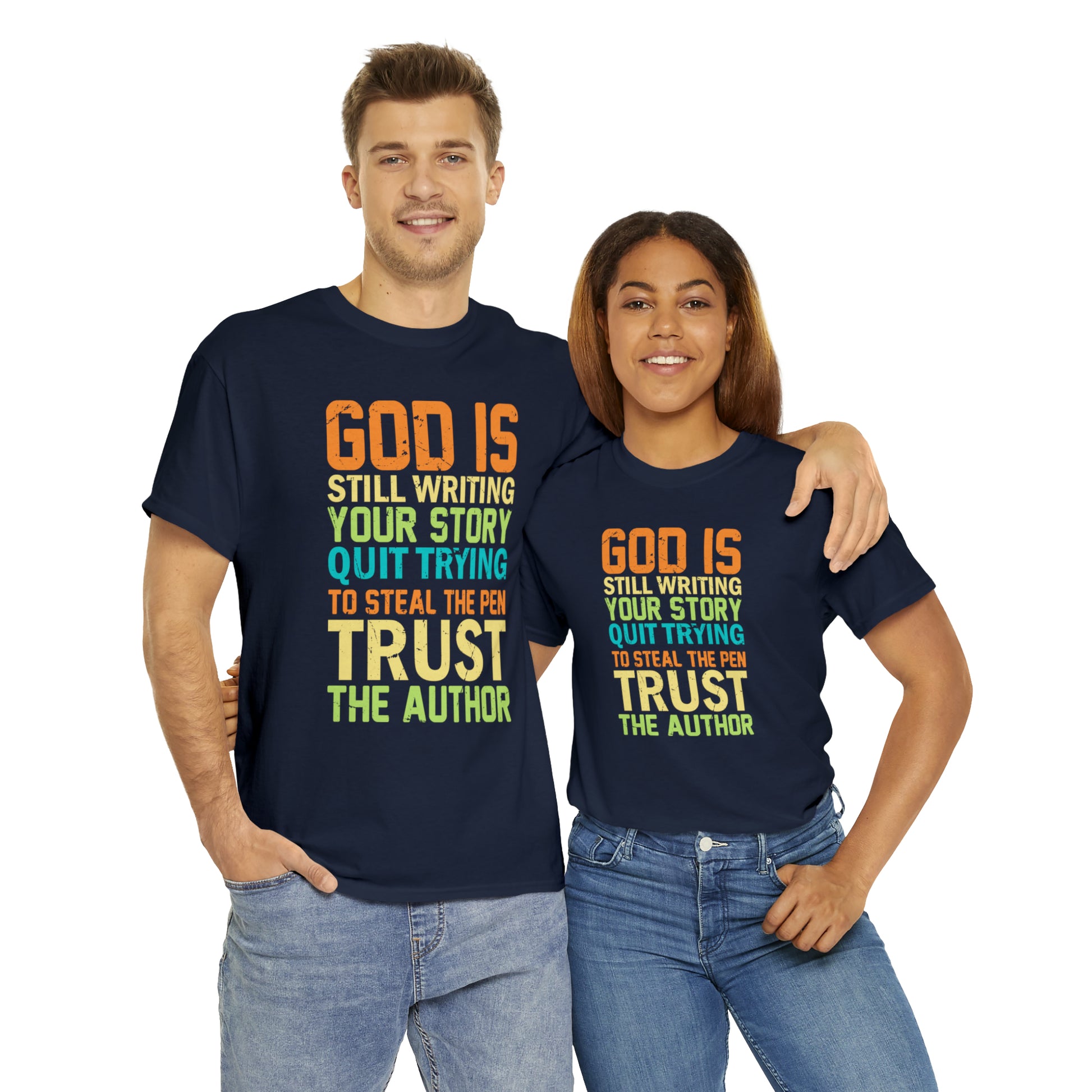 "God Is Still Writing Your Story" T-Shirt - Weave Got Gifts - Unique Gifts You Won’t Find Anywhere Else!