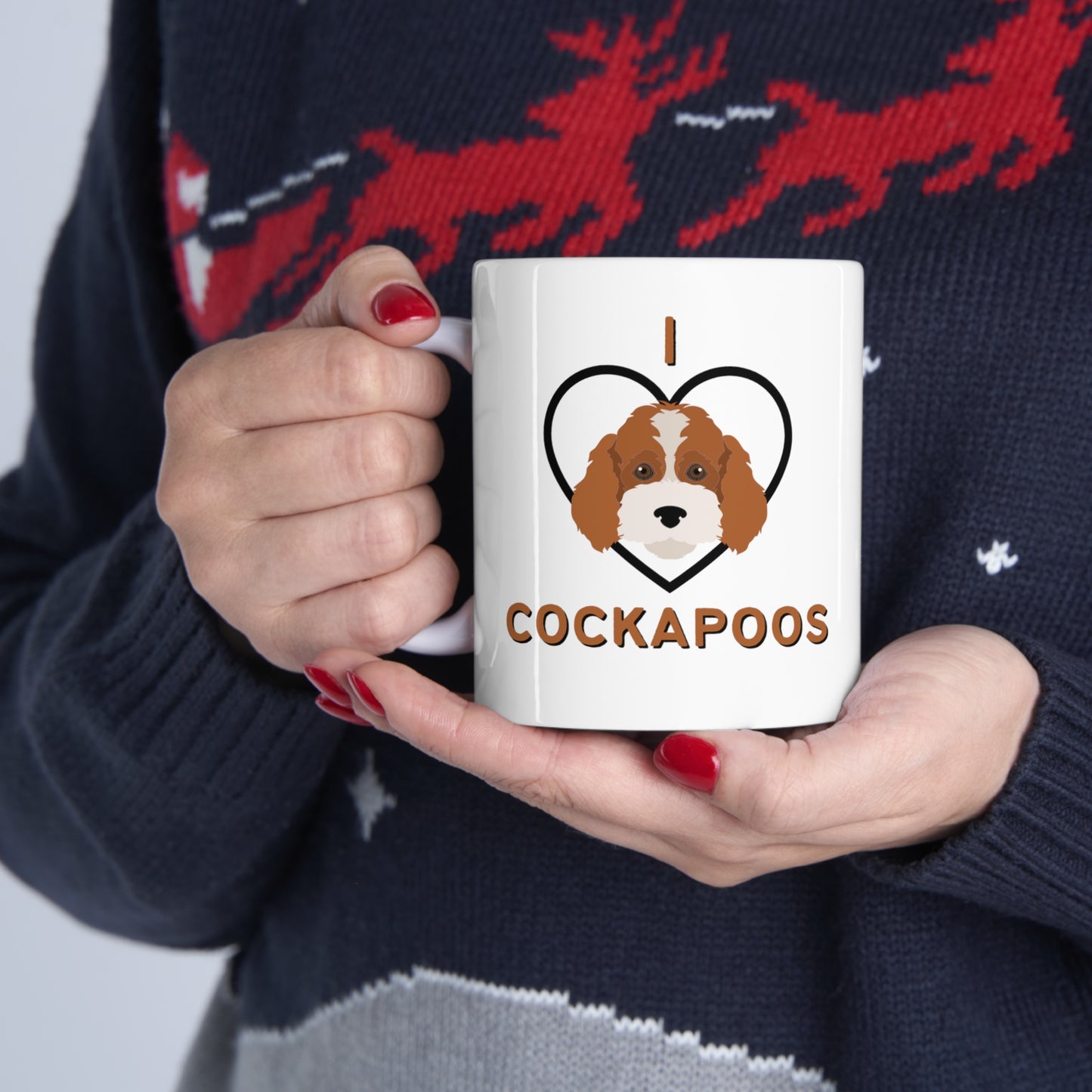 "I Love Cockapoos" Coffee Mug - Weave Got Gifts - Unique Gifts You Won’t Find Anywhere Else!