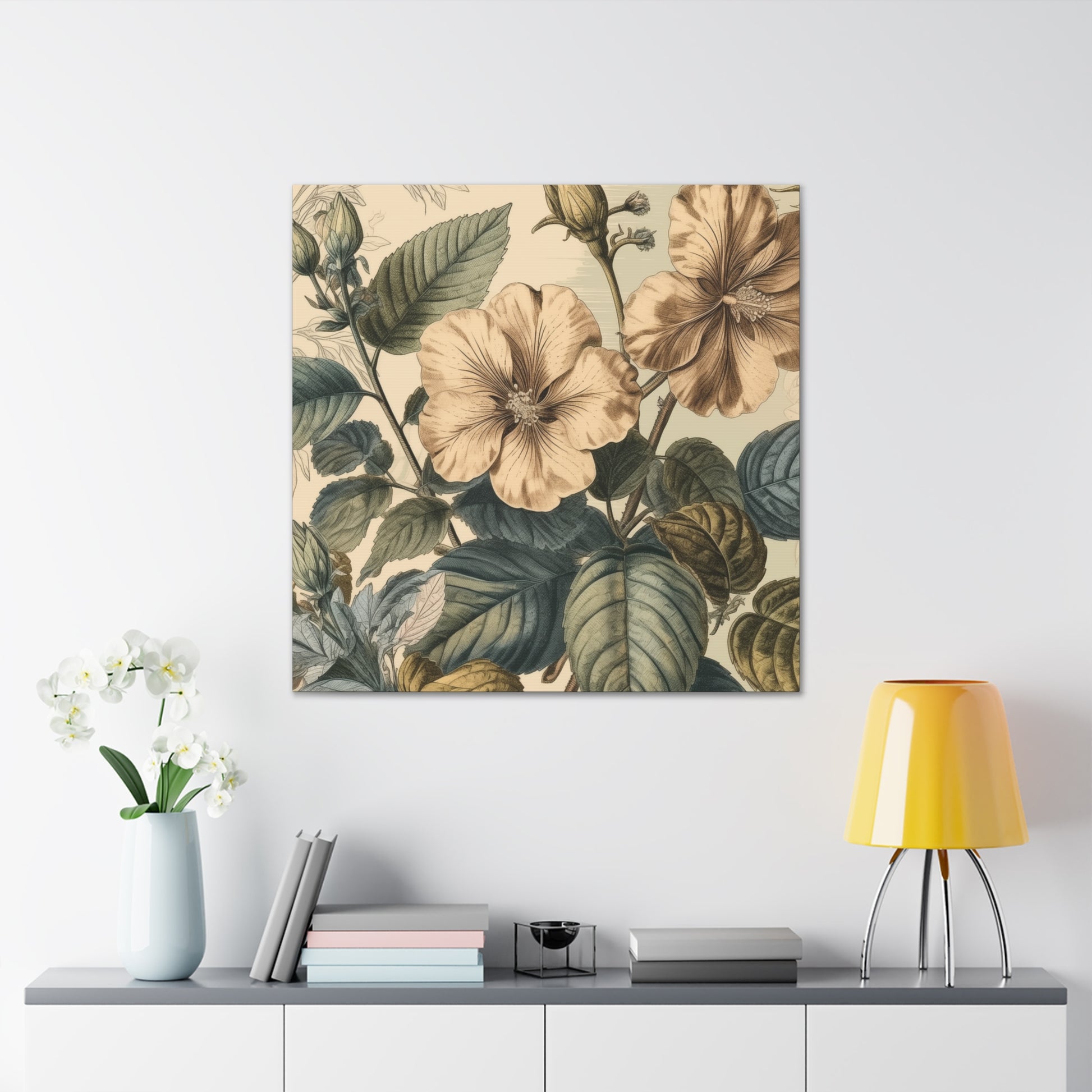 "Vintage Flower Illustrations" Wall Art - Weave Got Gifts - Unique Gifts You Won’t Find Anywhere Else!