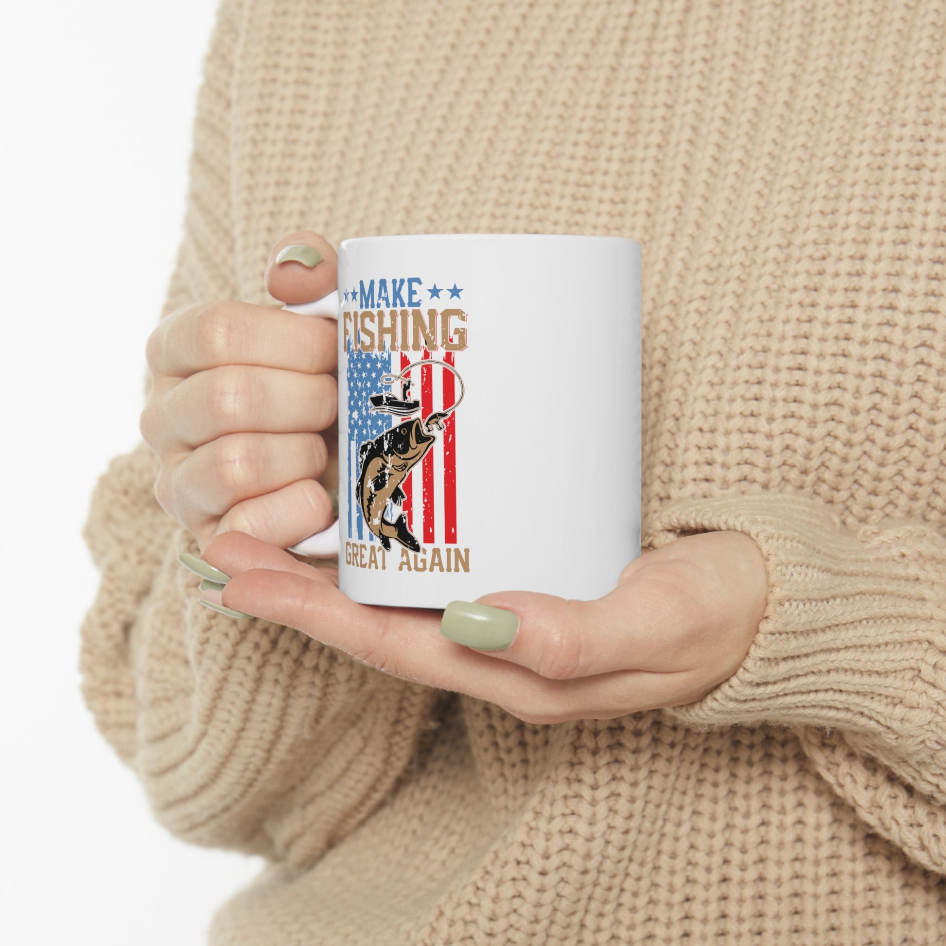 "Make Fishing Great Again" Coffee Mug - Weave Got Gifts - Unique Gifts You Won’t Find Anywhere Else!