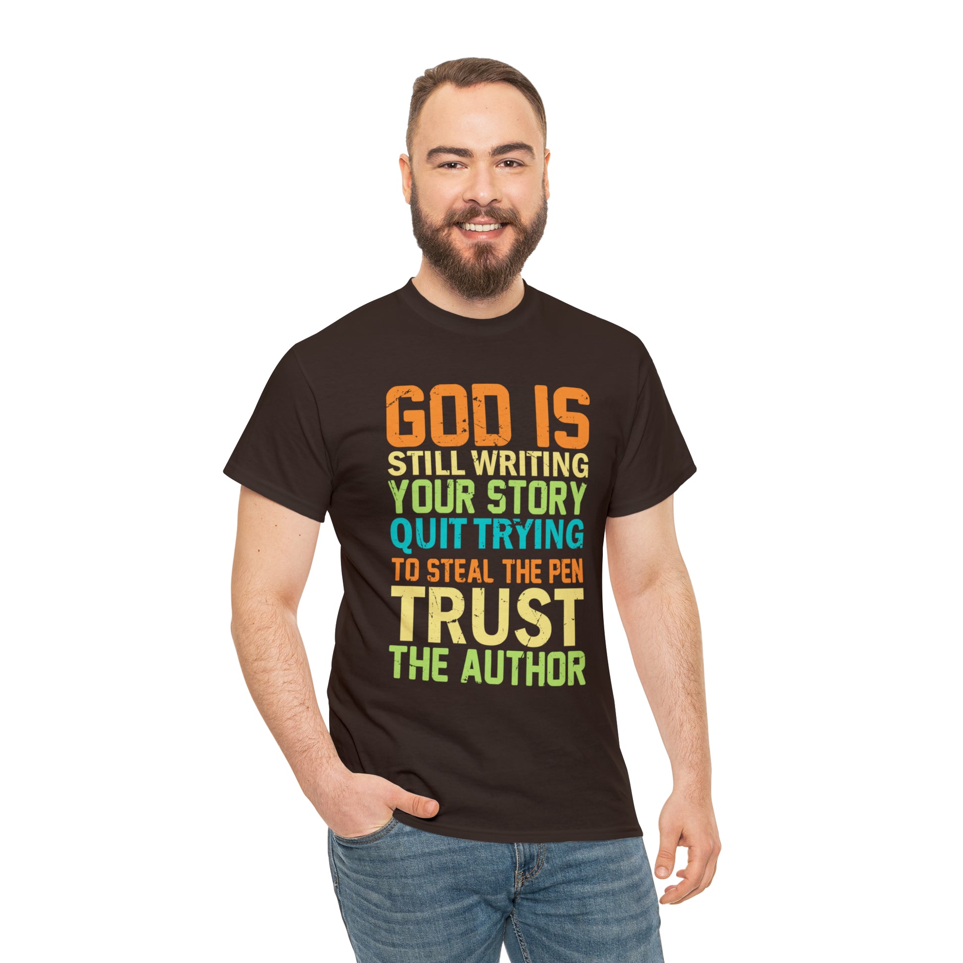 "God Is Still Writing Your Story" T-Shirt - Weave Got Gifts - Unique Gifts You Won’t Find Anywhere Else!