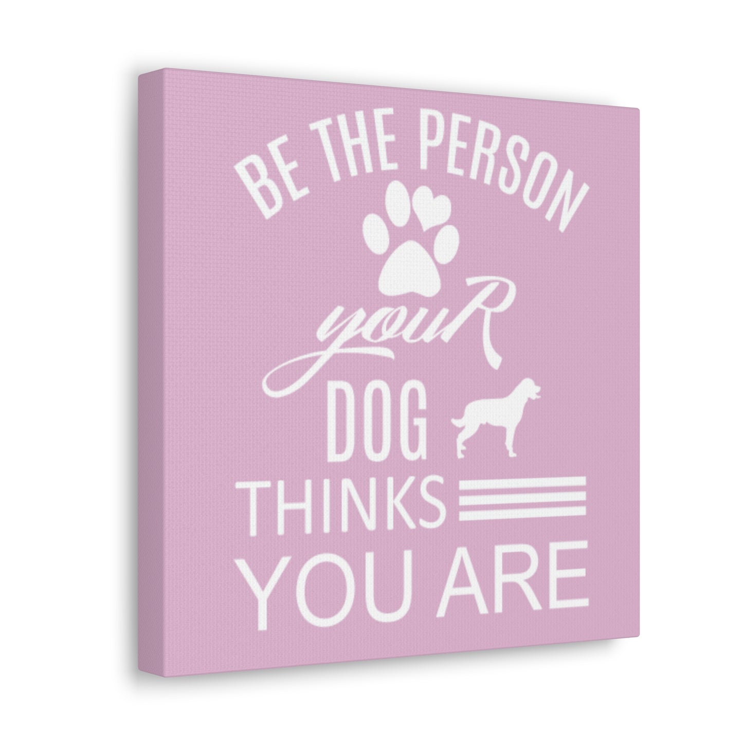 "PAWsitive Affirmation" Canvas Print - Weave Got Gifts - Unique Gifts You Won’t Find Anywhere Else!