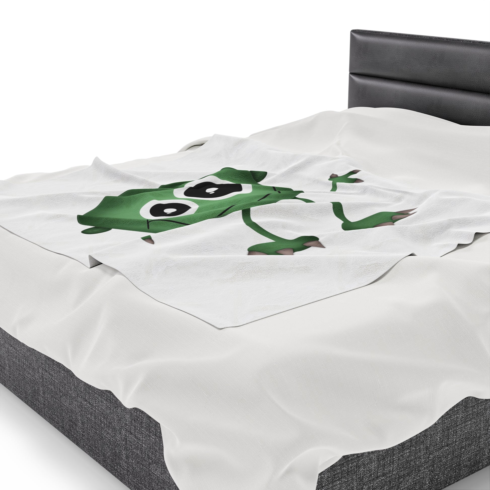 "Green Monster" Plush Blanket - Weave Got Gifts - Unique Gifts You Won’t Find Anywhere Else!