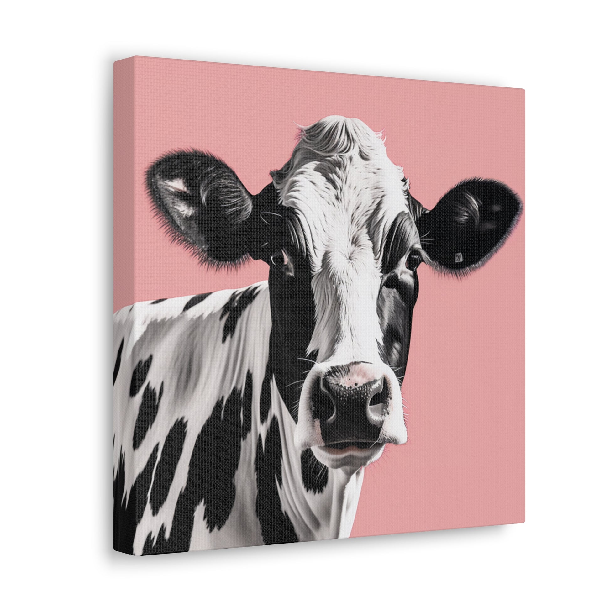 Farmhouse cow picture canvas
