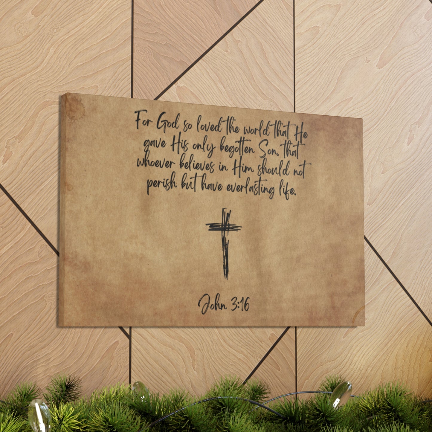 "John 3:16" Wall Art - Weave Got Gifts - Unique Gifts You Won’t Find Anywhere Else!