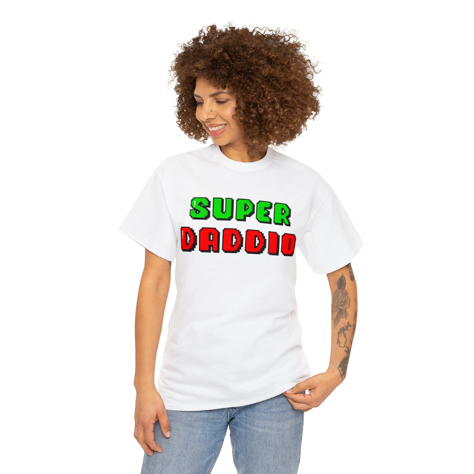 "Super Daddio" T-Shirt - Weave Got Gifts - Unique Gifts You Won’t Find Anywhere Else!