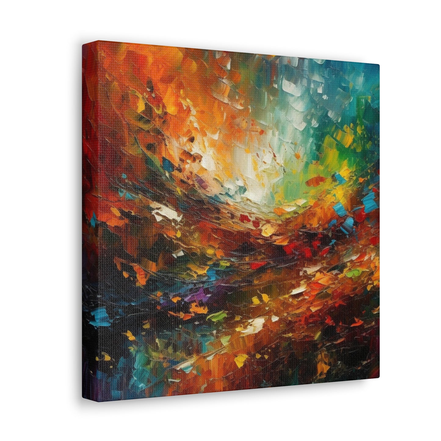 "Colorful Abstract Painting" Wall Art - Weave Got Gifts - Unique Gifts You Won’t Find Anywhere Else!