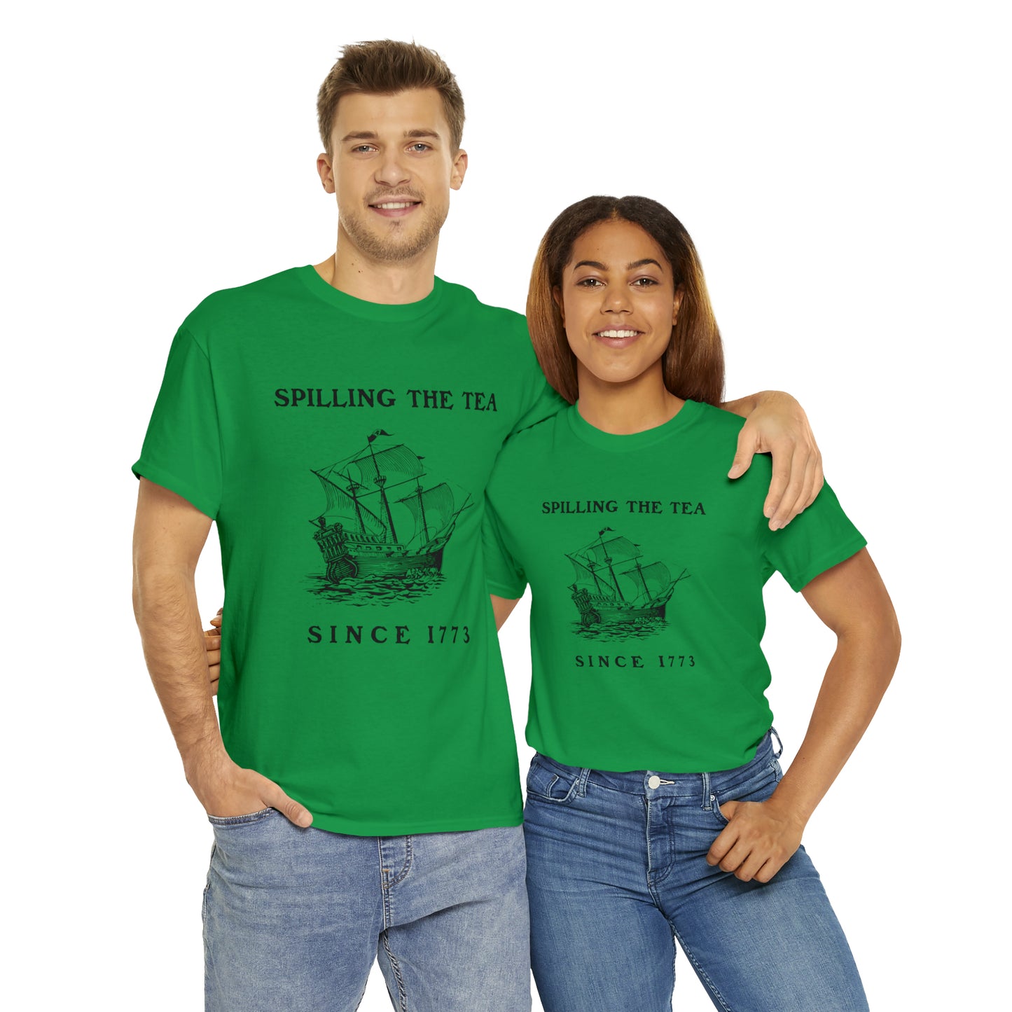 "Spilling The Tea, Since 1773" T-Shirt - Weave Got Gifts - Unique Gifts You Won’t Find Anywhere Else!