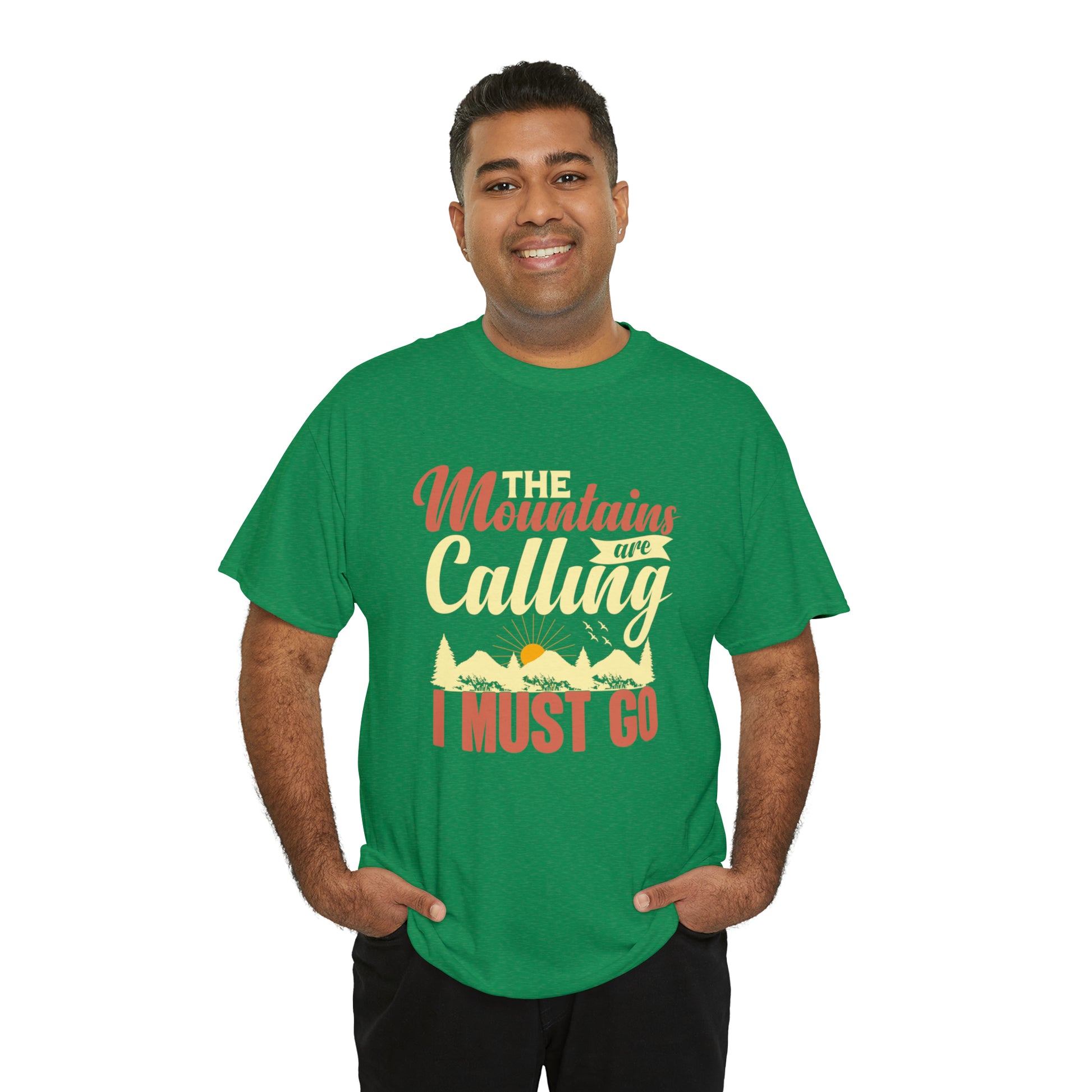 "The Mountains Are Calling" T-Shirt - Weave Got Gifts - Unique Gifts You Won’t Find Anywhere Else!