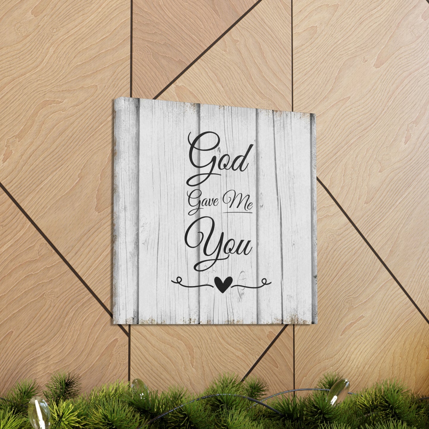 "God Gave Me You" Wall Art - Weave Got Gifts - Unique Gifts You Won’t Find Anywhere Else!