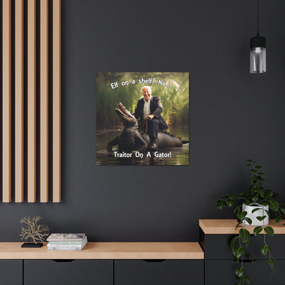 "Traitor On A Gator" Wall Art - Weave Got Gifts - Unique Gifts You Won’t Find Anywhere Else!