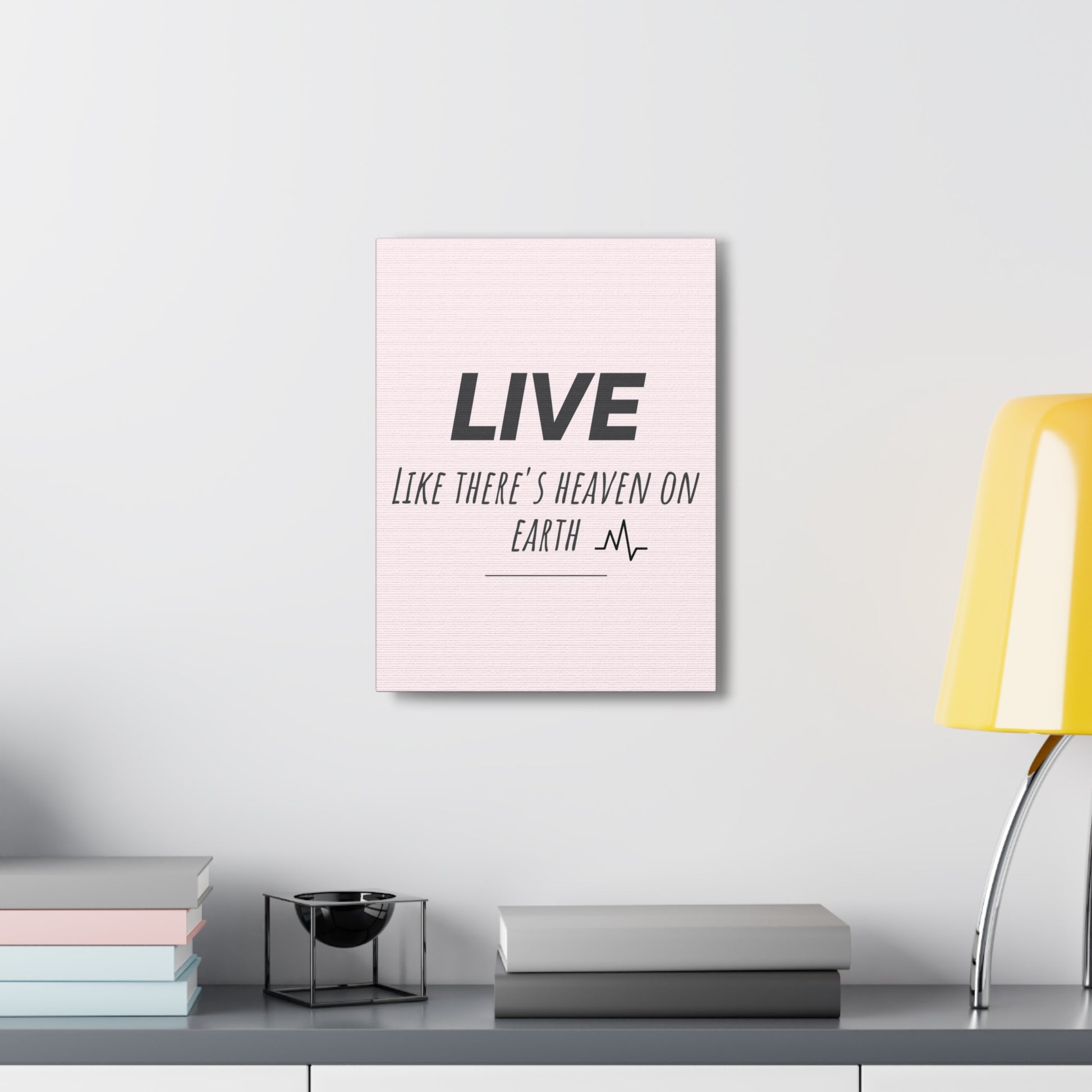 "LIVE Like There's Heaven On Earth" Wall Art - Weave Got Gifts - Unique Gifts You Won’t Find Anywhere Else!