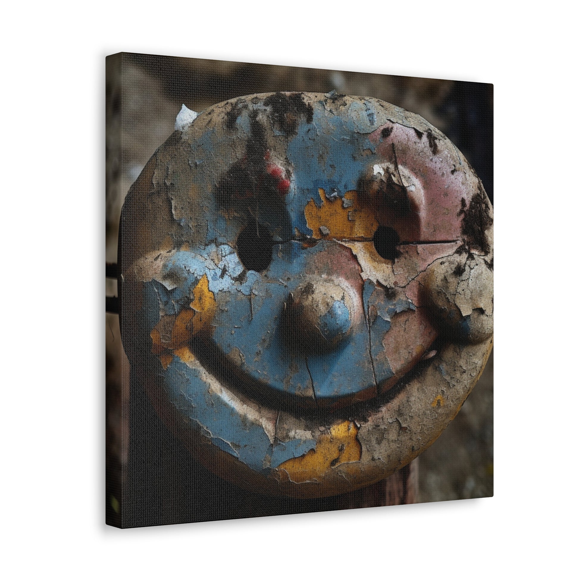 "Unique Antique Smiling Metal" Wall Art - Weave Got Gifts - Unique Gifts You Won’t Find Anywhere Else!