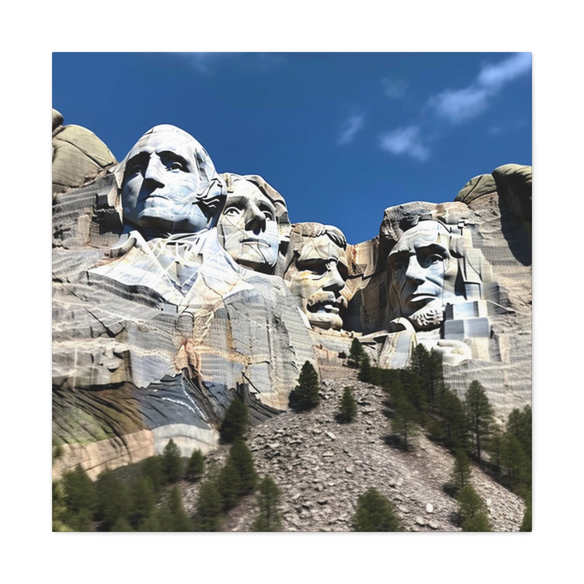 "Mount Rushmore Photo" Wall Art - Weave Got Gifts - Unique Gifts You Won’t Find Anywhere Else!