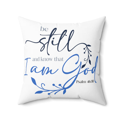 "Be Still & Know" Throw Pillow - Weave Got Gifts - Unique Gifts You Won’t Find Anywhere Else!