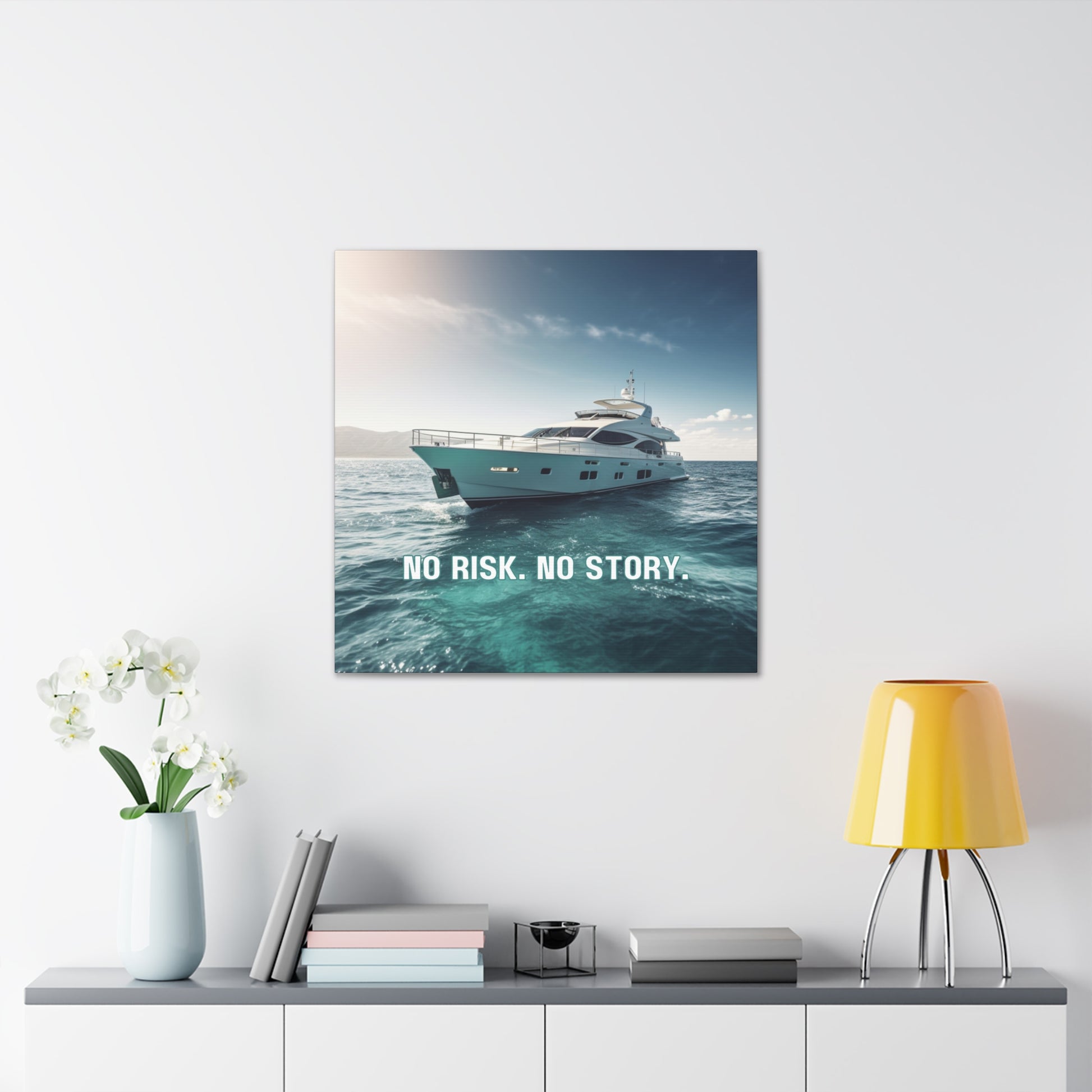 "No Risk, No Story" Wall Art - Weave Got Gifts - Unique Gifts You Won’t Find Anywhere Else!